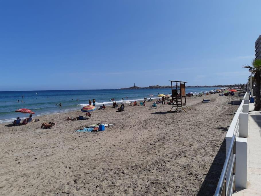 Cosy Flat With A Large Terrace Facing The Sea Appartement La Manga del Mar Menor Buitenkant foto